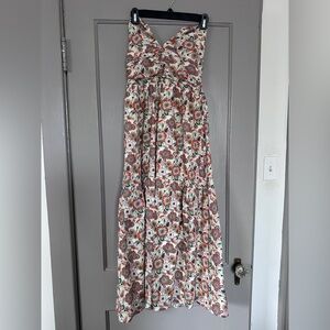 Anthropologie Halter Midi Dress